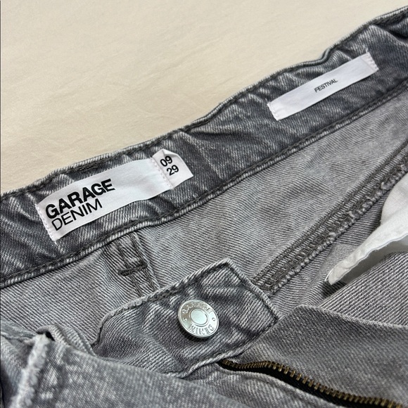 Garage Denim High Waisted Shorts. Size 29. 2” inseam. - Picture 3 of 4